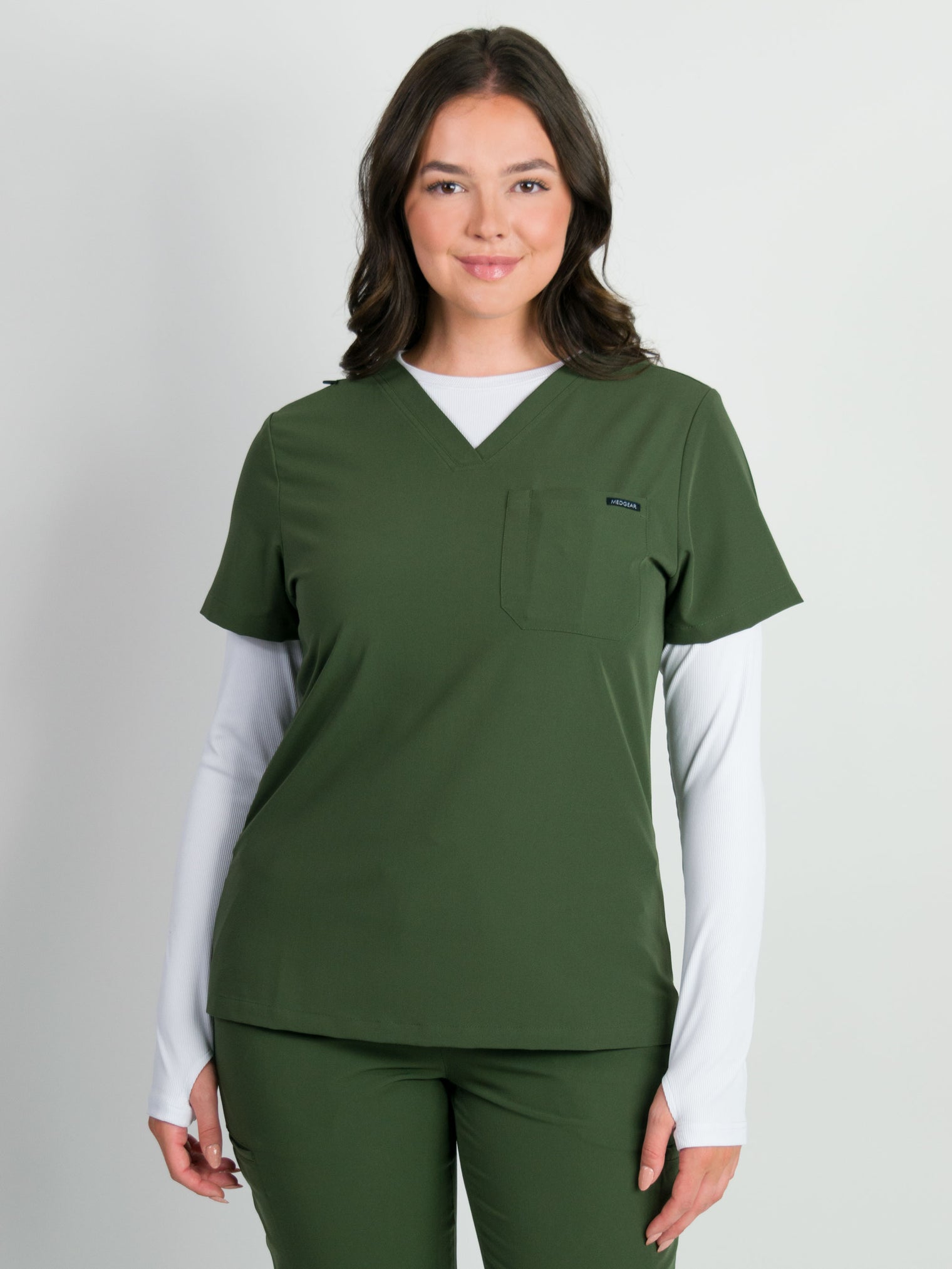 Camilla | Slim 1 Pocket Scrubs Top