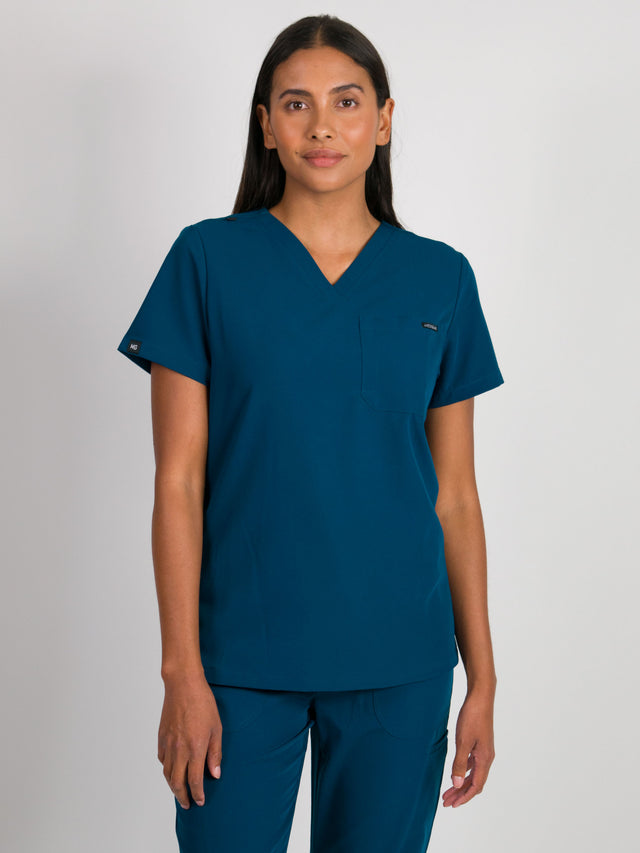 Camilla | Slim 1 Pocket Scrubs Top