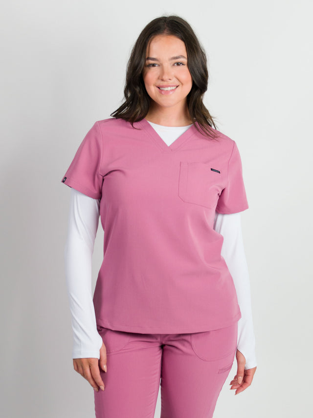 Camilla | Slim 1 Pocket Scrubs Top