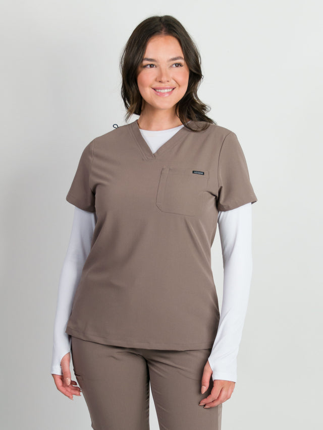 Camilla | Slim 1 Pocket Scrubs Top