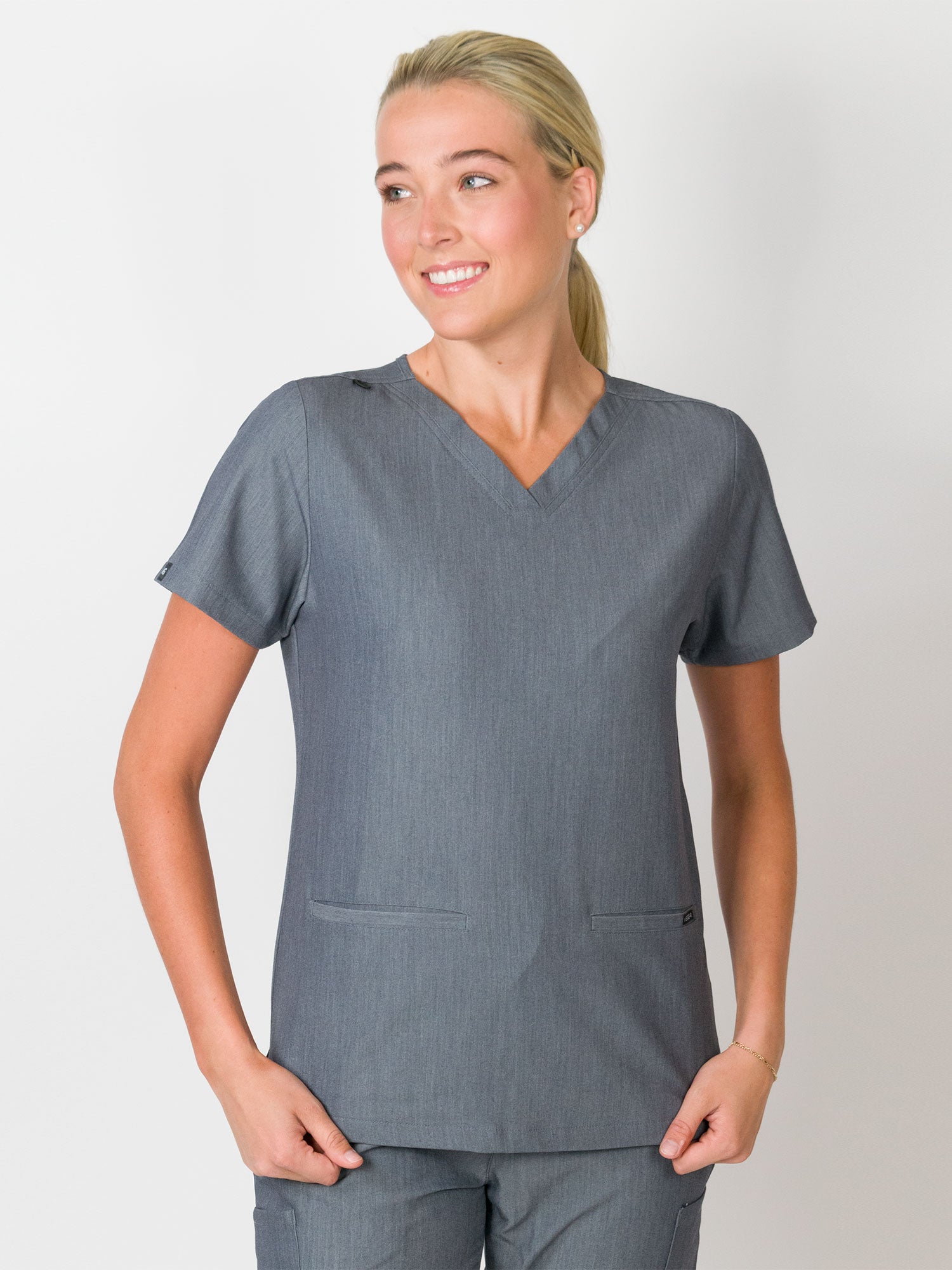 Sofia | Slim 3 Pocket Scrubs Top