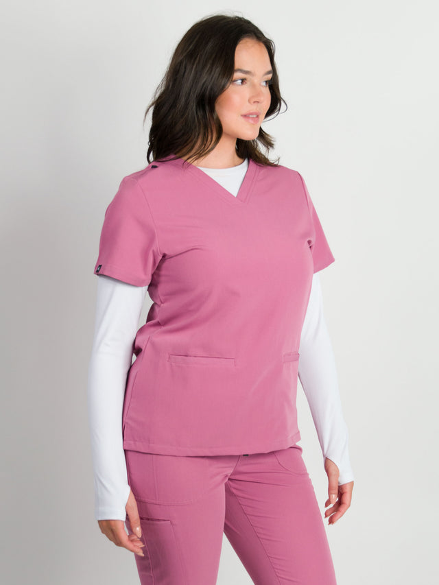 Sofia | Slim 3 Pocket Scrubs Top