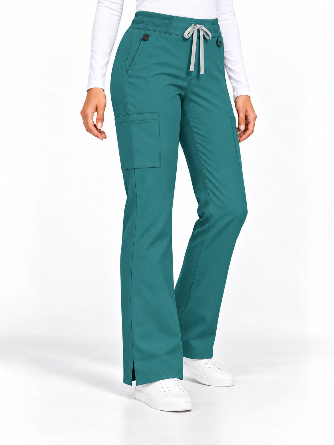 Selena | Mid-Rise Flare Leg Scrub Pant