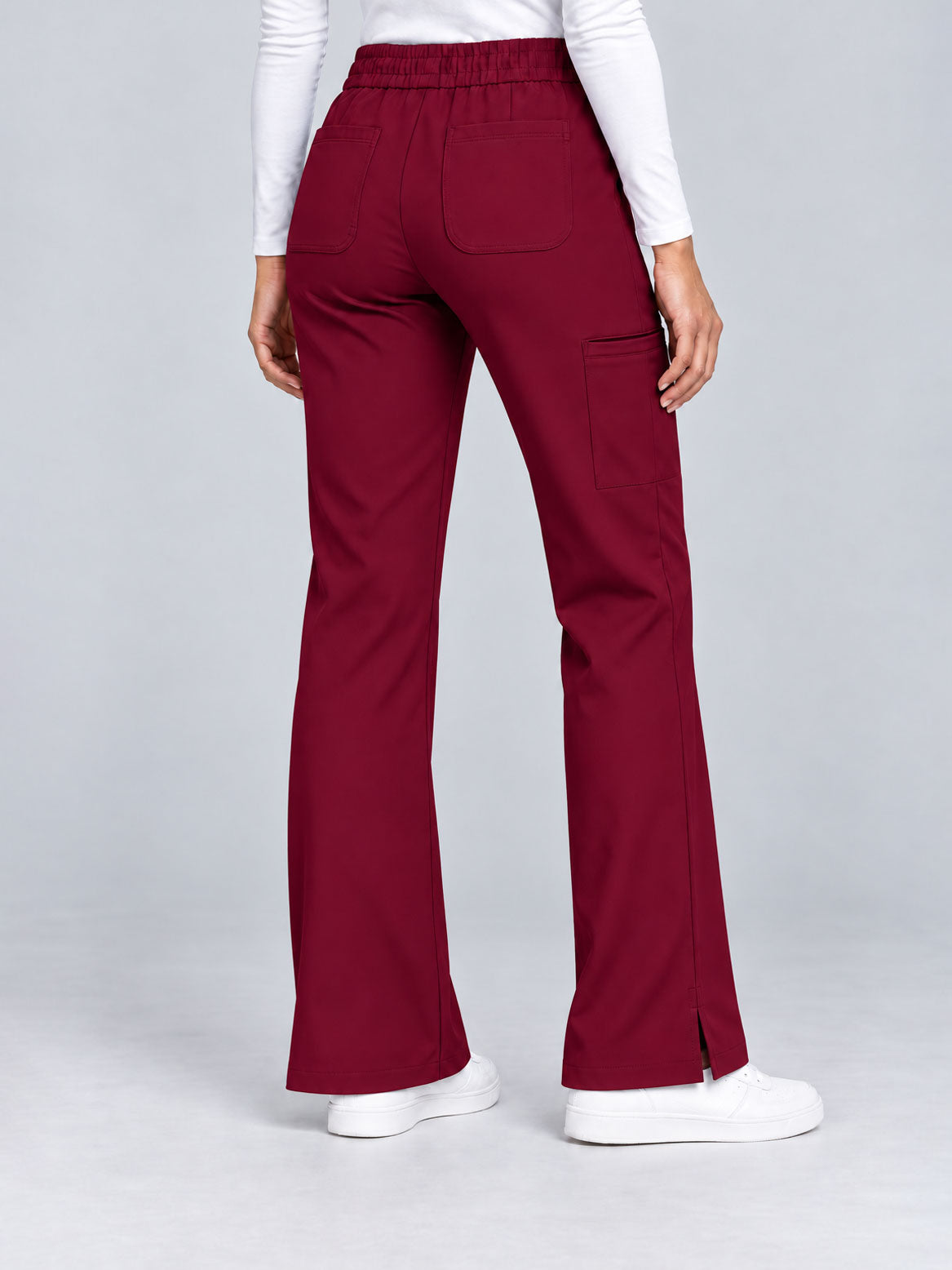 Selena | Mid-Rise Flare Leg Scrub Pant