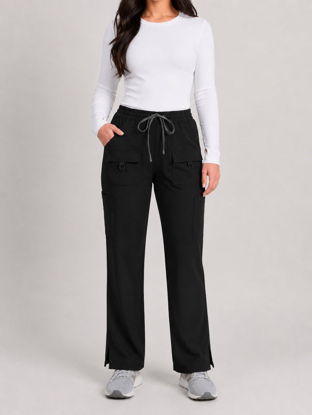 4-Way Stretch Utility 10 Pocket Scrub Pant