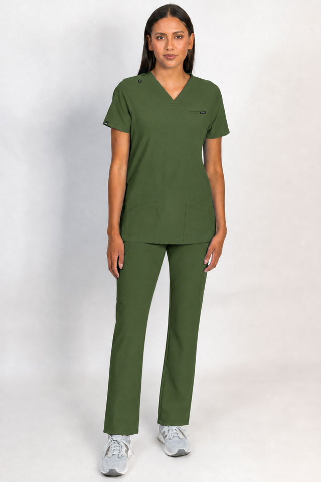 Liliana | Straight Leg Scrubs Set