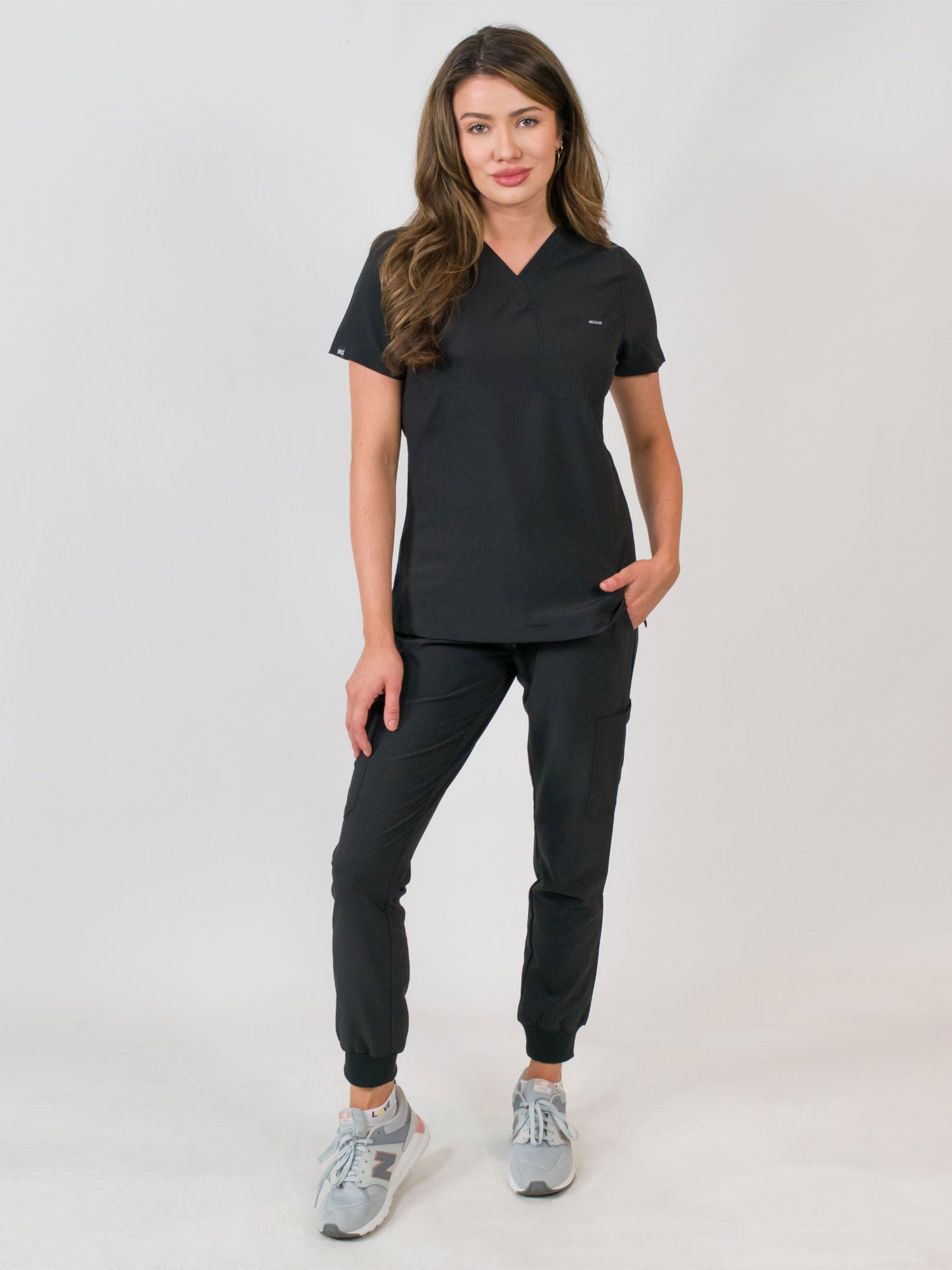 Aurora | One Pocket Top & Jogger Pants Scrubs Set