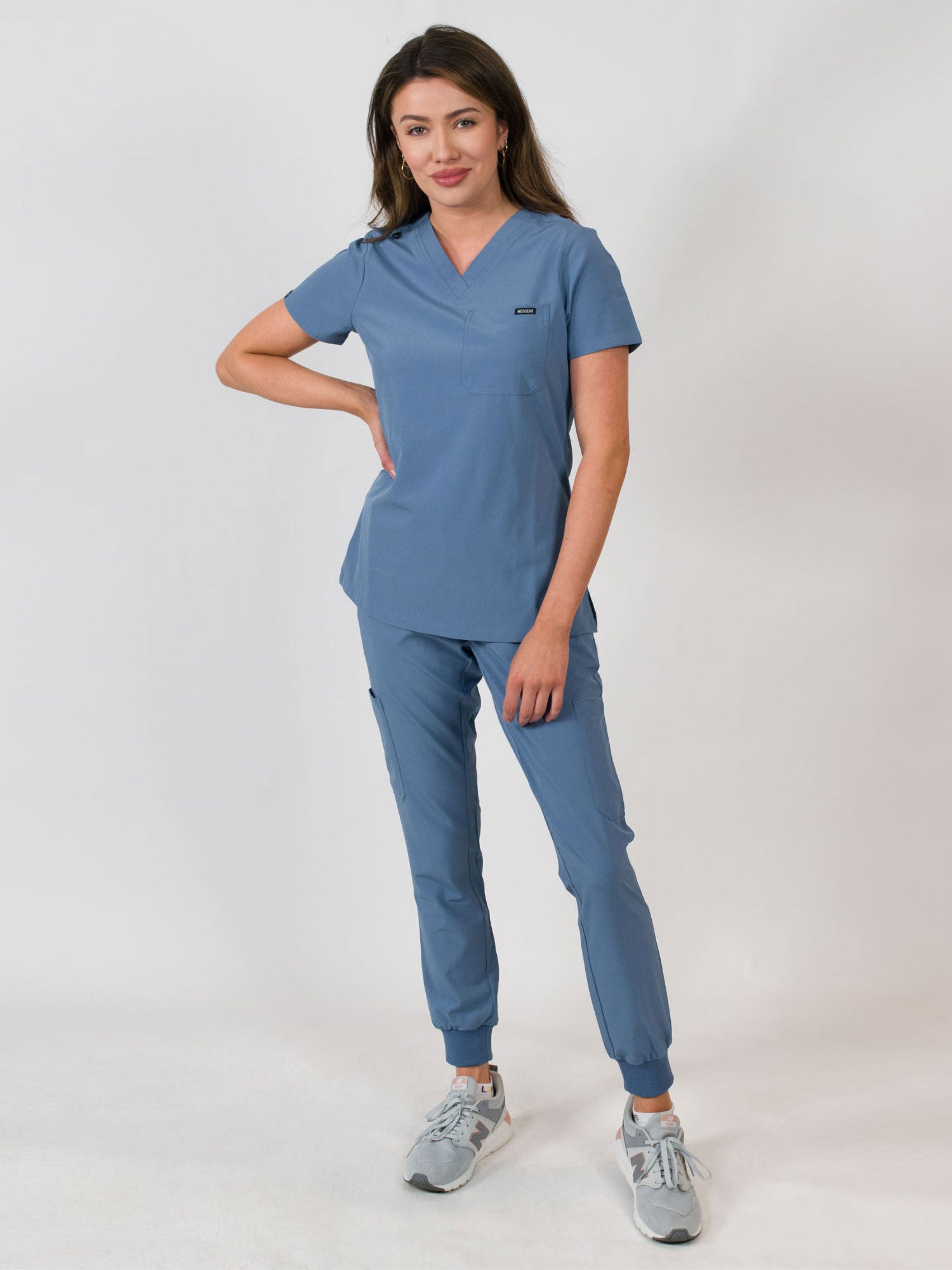 Aurora | One Pocket Top & Jogger Pants Scrubs Set