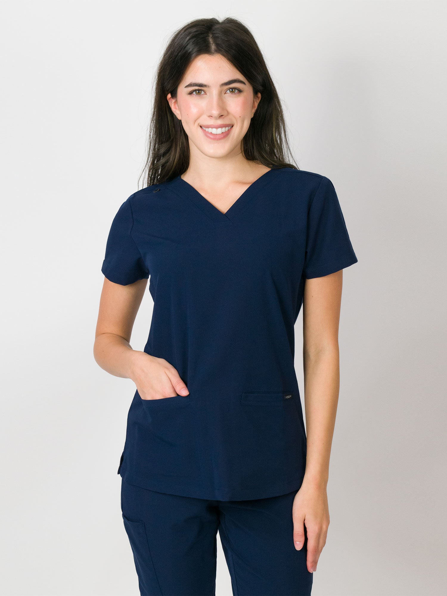 Sofia | Slim 3 Pocket Scrubs Top