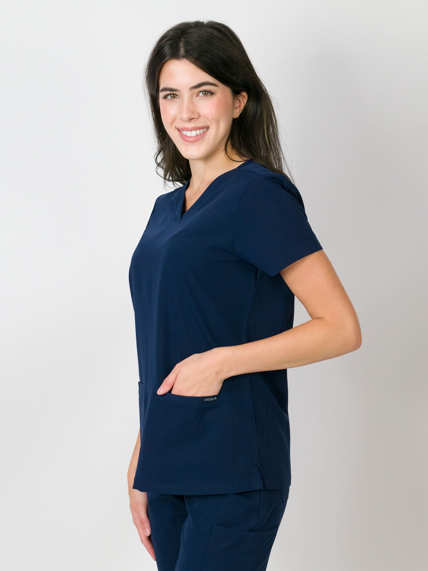 Sofia | Slim 3 Pocket Scrubs Top