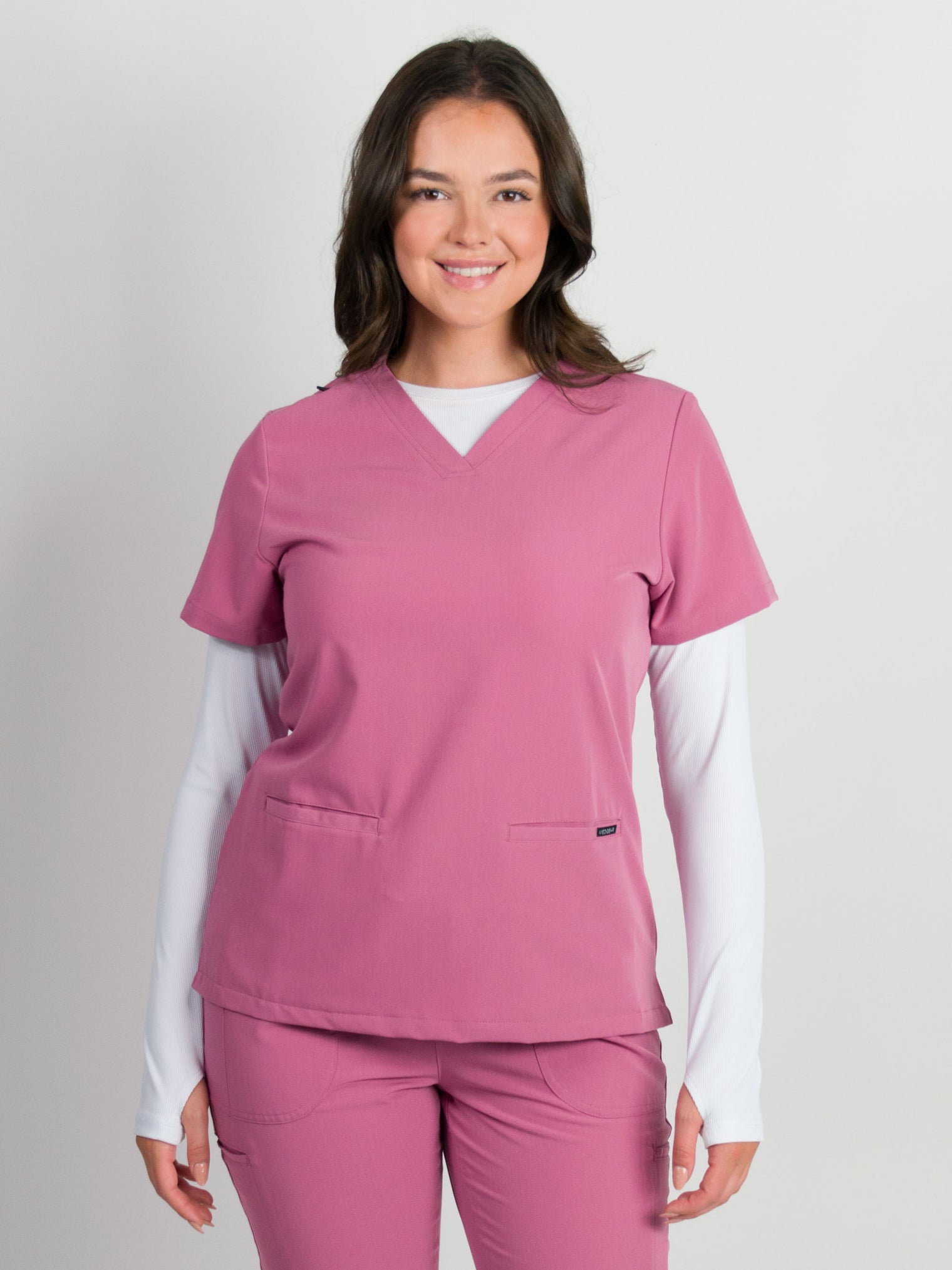 Sofia | Slim 3 Pocket Scrubs Top