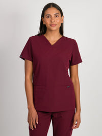 Sofia | Slim 3 Pocket Scrubs Top