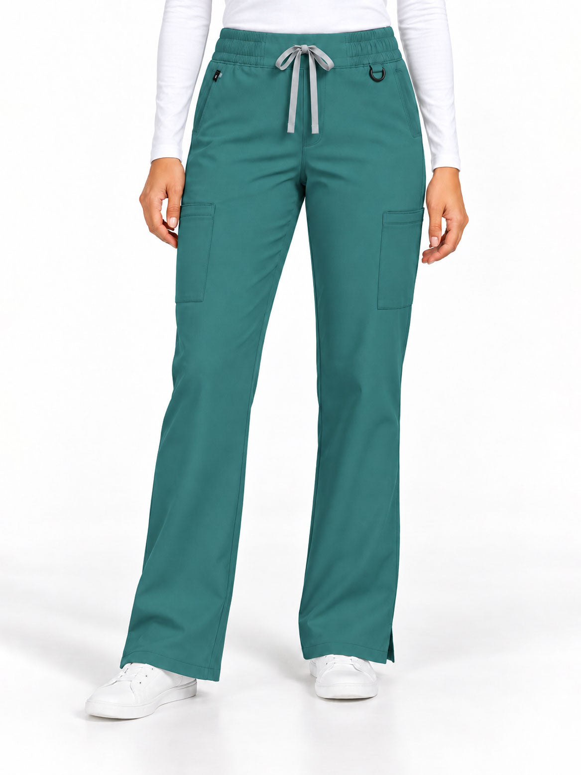 Selena | Mid-Rise Flare Leg Scrub Pant