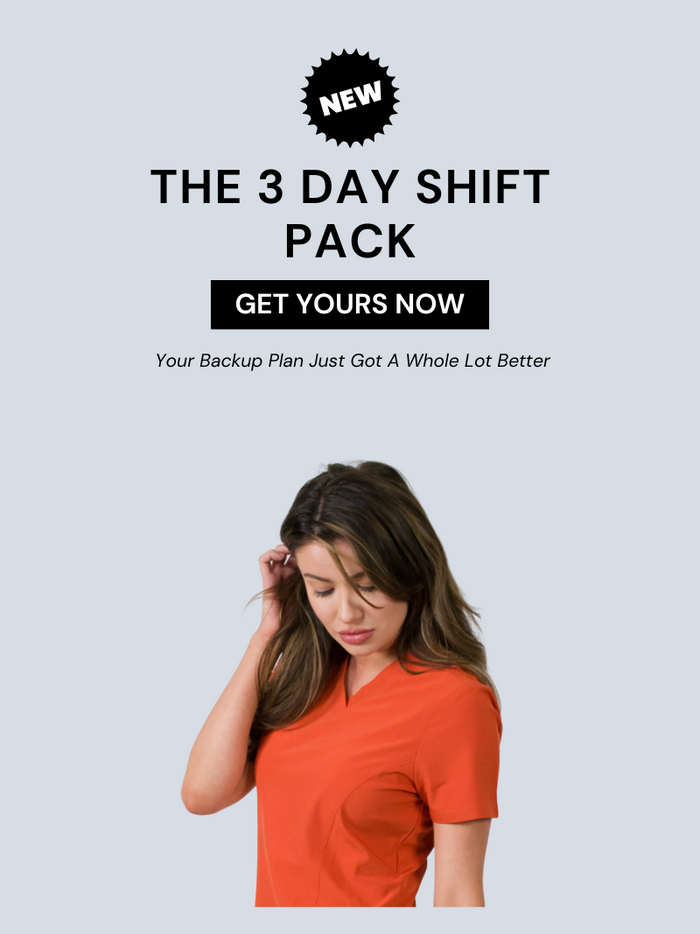 3-Day Shift Bundle Pack | Fleur Scrub Set