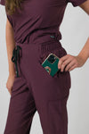 Olivia | Women's 4 Pocket Top Gathered Jogger Pants Set