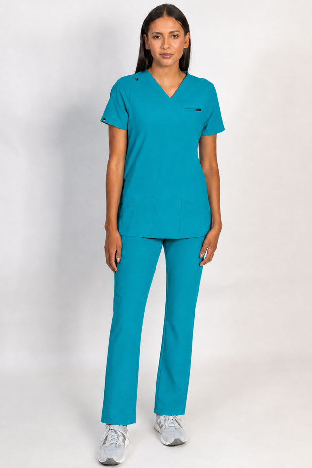 Liliana | Straight Leg Scrubs Set
