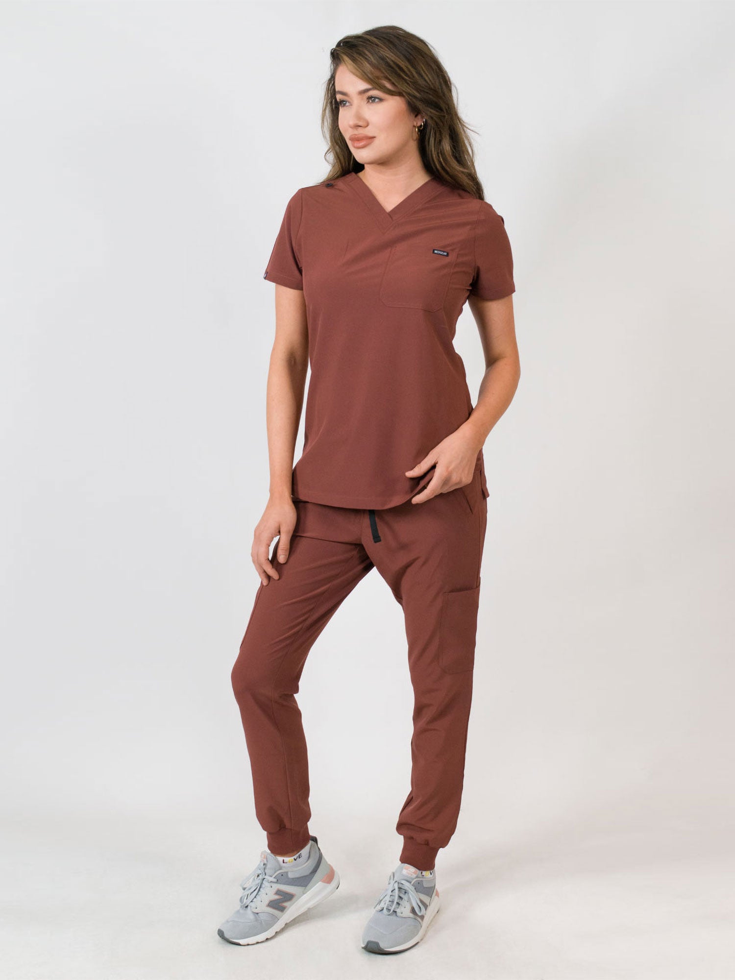 Aurora | One Pocket Top & Jogger Pants Scrubs Set