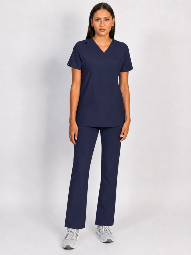 Liliana | Slim Straight Leg Scrubs Set