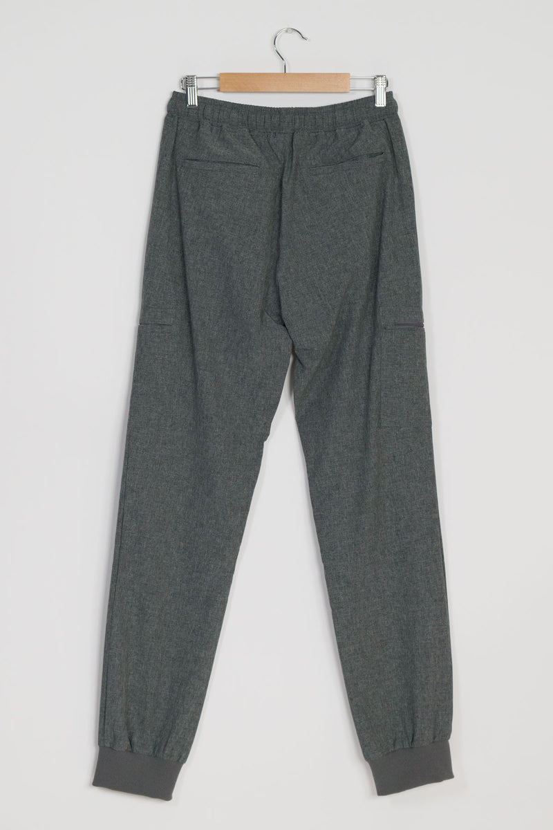 Joshua | Men's 8-Pocket Rib Knit Cuffs Jogger Pants