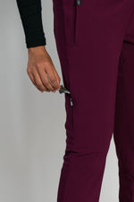 Crystal | Women's 9-pocket Rib Knit Waistband & Cuffs Jogger Pants