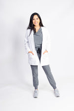 Women's White Lab Coat 33" and 39" Long