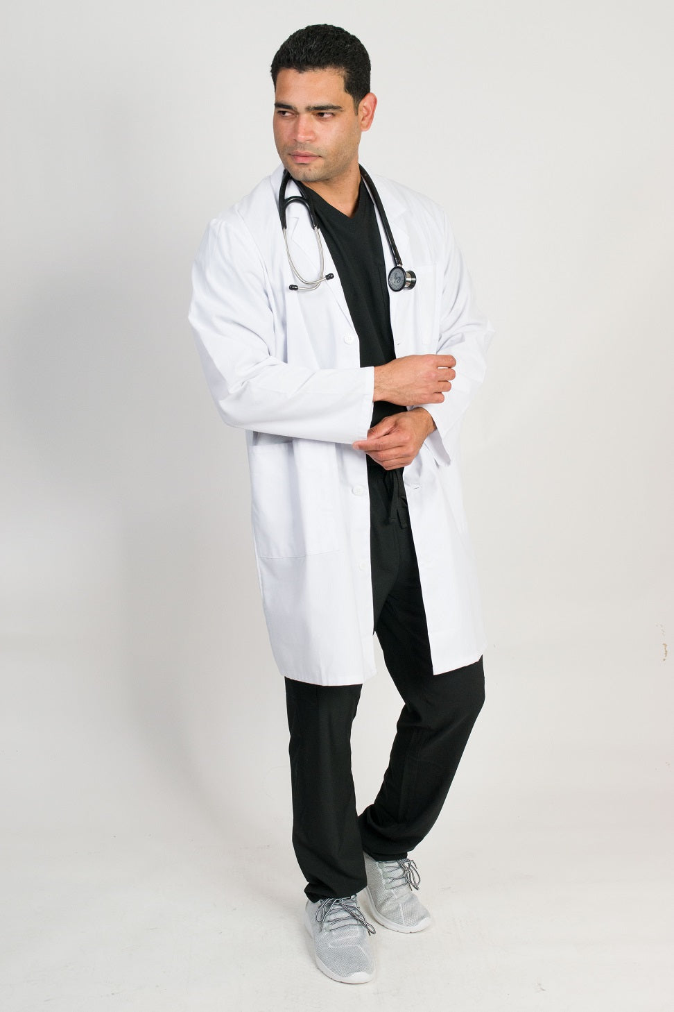 Men's 3 Pocket 39" Length Lab Coat